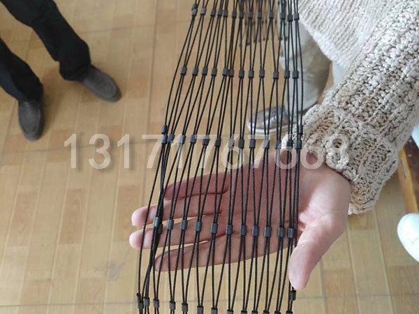 氧化黑色鋼絲繩網(wǎng)案例
